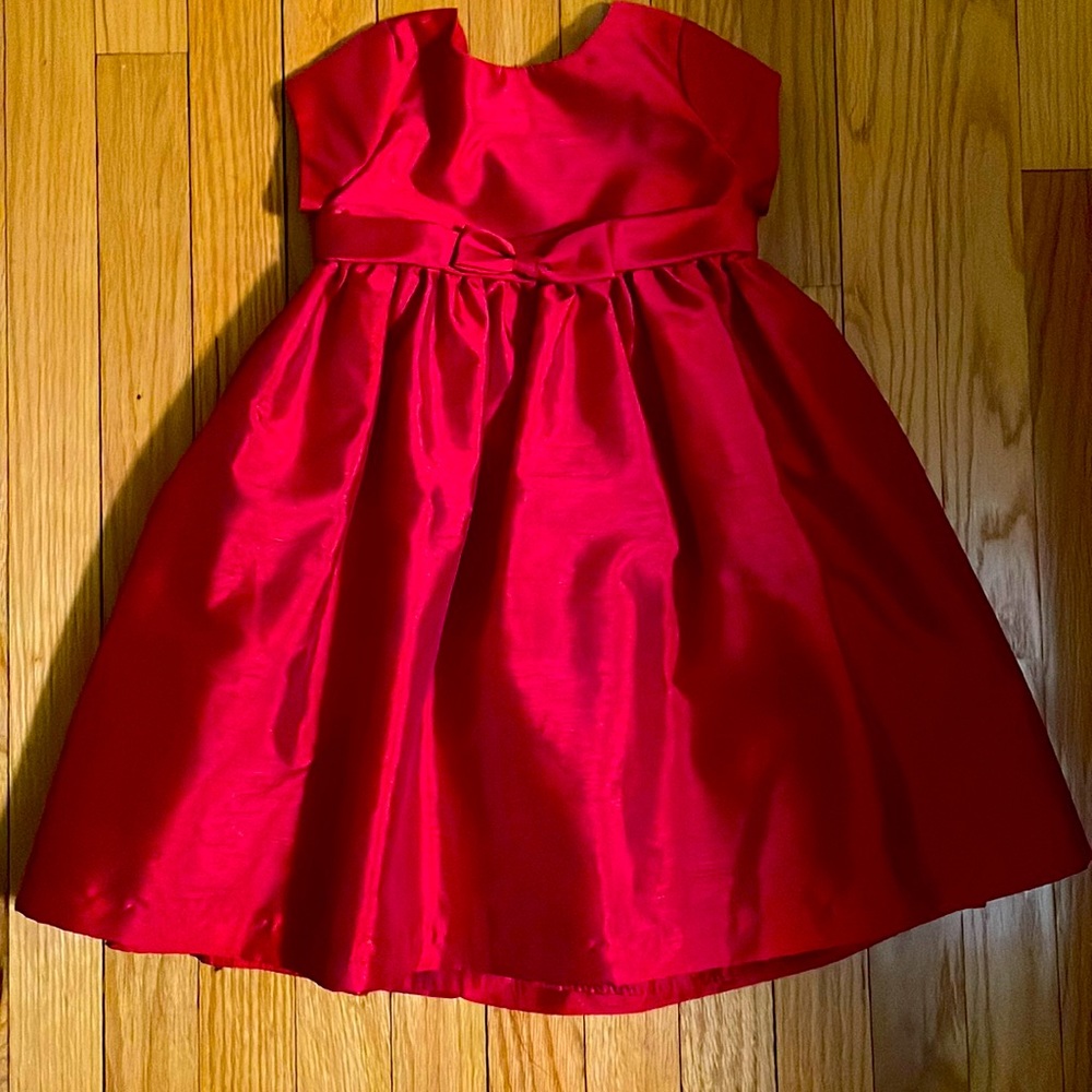 Cute toddler holiday dress & sweater